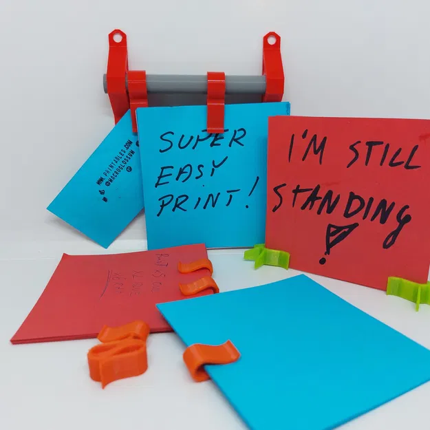 Kẹp giấy 3D in dễ dàng cho văn phòng và gia đình - Image 2