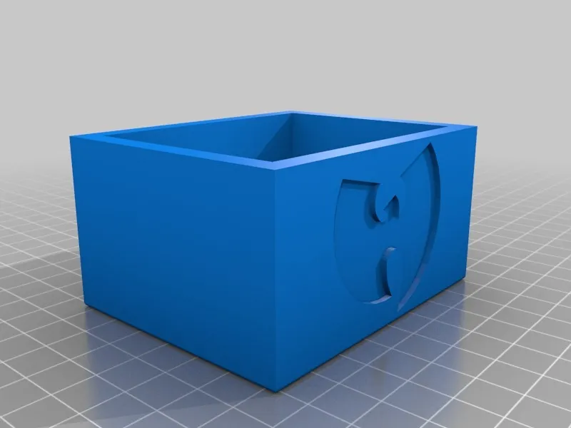 Hộp Wu-Tang có nắp với logo đặc trưng - Image 4