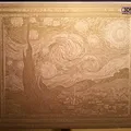 Đêm sao của Vincent van Gogh - Lithophane nghệ thuật - Thumbnail 2