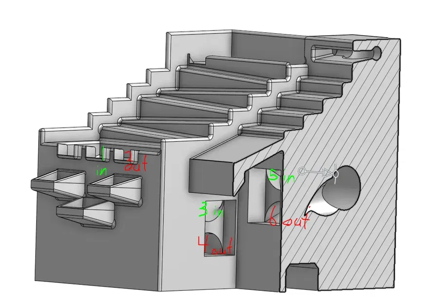 Đài phun nước bàn làm việc Neopixel độc đáo - Image 8