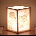 Đèn bàn lithophane hoa nhài và hoa hồng - Thumbnail 1