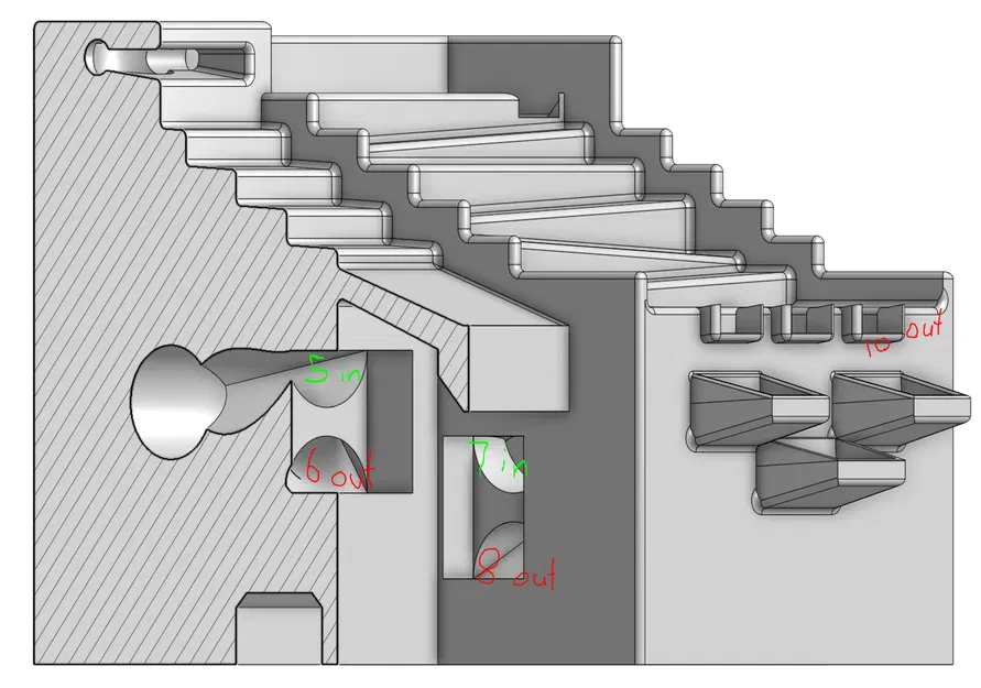 Đài phun nước bàn làm việc Neopixel độc đáo - Image 9