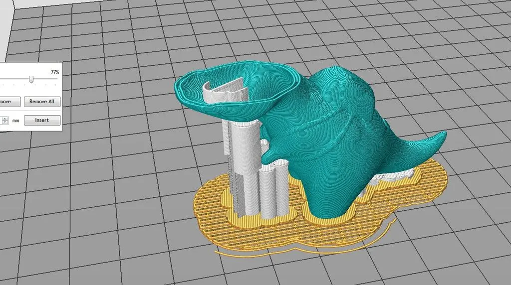 T-Rex nhỏ với thiết kế rỗng để cân bằng - Image 3