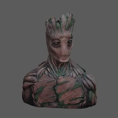 Tượng Groot bằng 3D của Åke Mora Temnerud