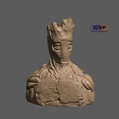 Tượng Groot bằng 3D của Åke Mora Temnerud