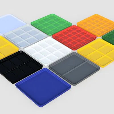 Bộ khay chồng có nắp tùy chỉnh từ 1x1 đến 5x5