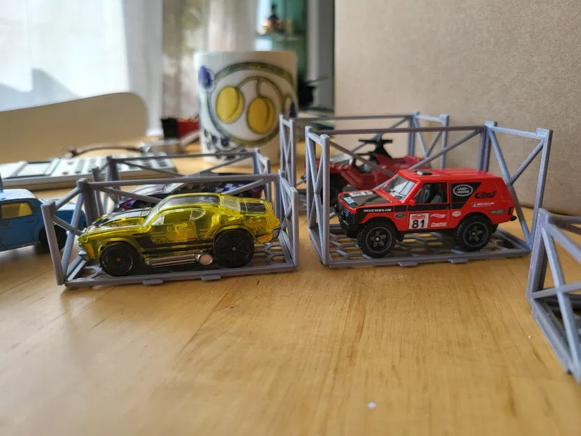 Nhà để xe in 3D cho xe Hot Wheels và đồ chơi ô tô - Image 4