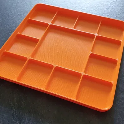 Bộ khay chồng có nắp tùy chỉnh từ 1x1 đến 5x5