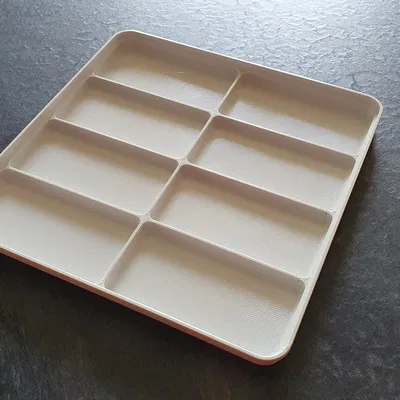 Bộ khay chồng có nắp tùy chỉnh từ 1x1 đến 5x5