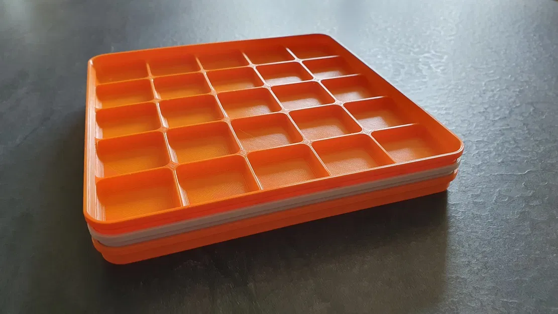 Bộ khay chồng có nắp tùy chỉnh từ 1x1 đến 5x5 - Image 5