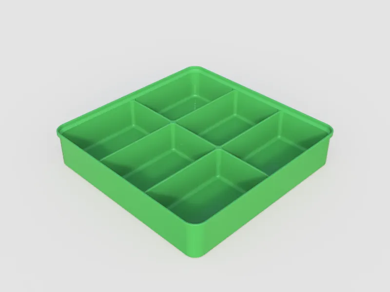 Bộ khay chồng có nắp tùy chỉnh từ 1x1 đến 5x5 - Image 13