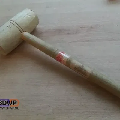 Búa gỗ 3D quét bằng Artec MH