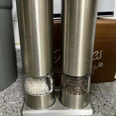 Khay đựng máy xay tiêu và muối hình chữ nhật hoặc viên thuốc