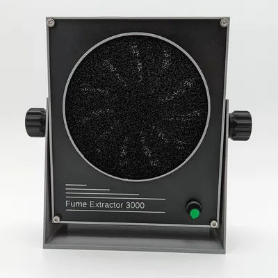 Máy hút khói hàn phong cách retro Fume Extractor 3000