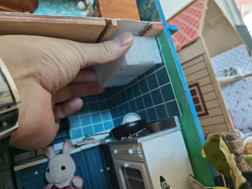 Máy hút mùi cho bếp trong nhà búp bê - Image 1