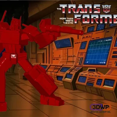 Mô hình Optimus Prime thế hệ 1 cho in 3D