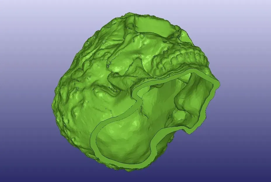 Đầu lâu ma quái rỗng để lắp đèn LED - Image 7