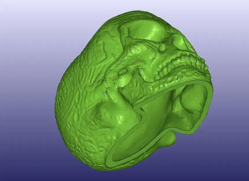 Đầu lâu Celtic rỗng với đèn LED - Image 2