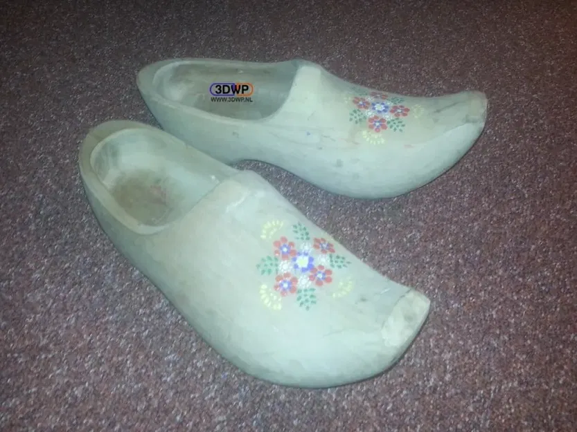 Giày gỗ ''Mô hình Staphorst'' (Clogs quét 3D) - Image 1