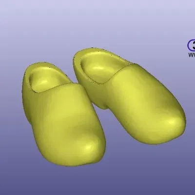 Giày gỗ ''Mô hình VV'' kích thước 43/44