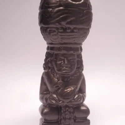 Tượng điêu khắc Aztec quét 3D từ Go!SCAN 3D