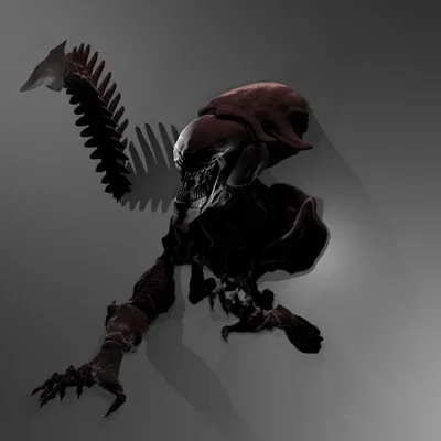 Giá đỡ tường nhân vật Nữ hoàng người ngoài hành tinh Xenomorph