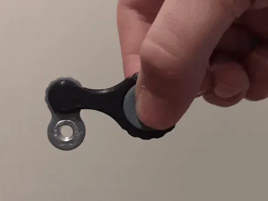 Bộ quay fidget pendulum kép (chaos) cho người thích chơi đồ chơi - Image 2