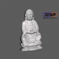 Bình phù điêu Phật giáo bằng lithophane - Thumbnail 1