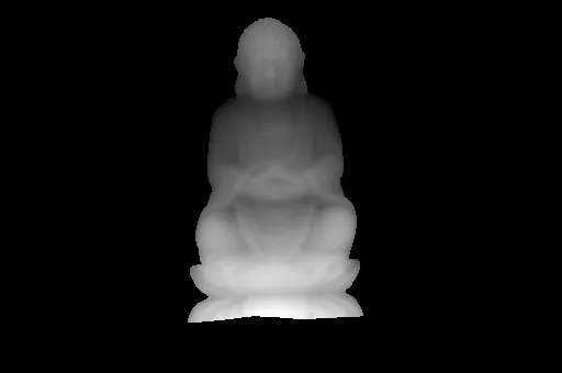 Bình phù điêu Phật giáo bằng lithophane - Image 2