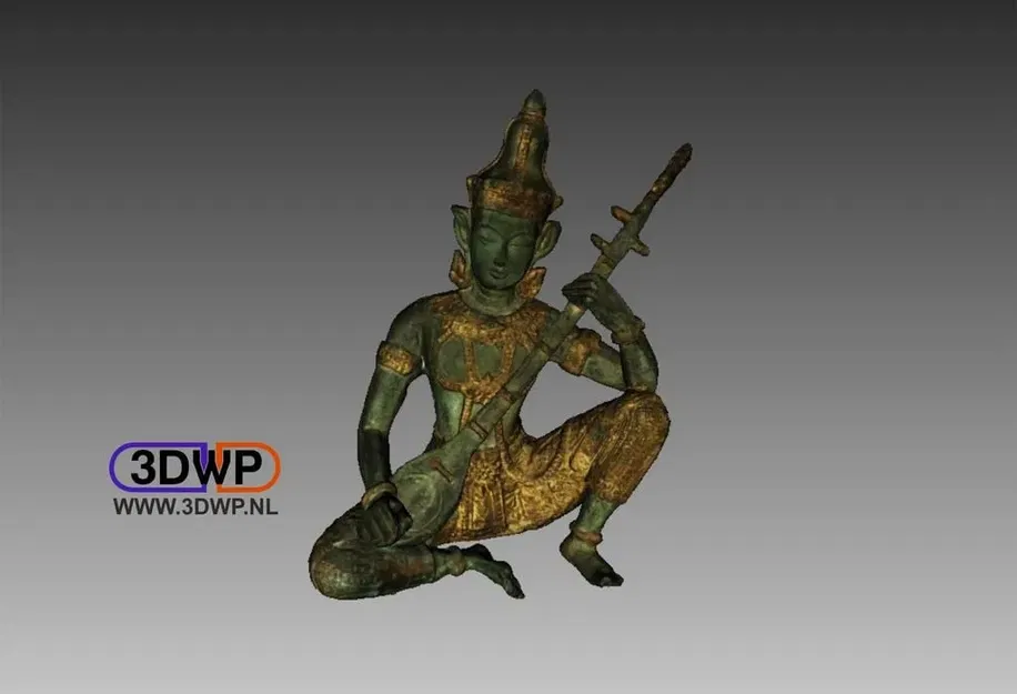 Tượng thần Ấn Độ quét 3D bằng máy quét Artec - Image 1