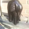 Tượng voi gỗ quét 3D với chi tiết hoàn hảo - Thumbnail 3