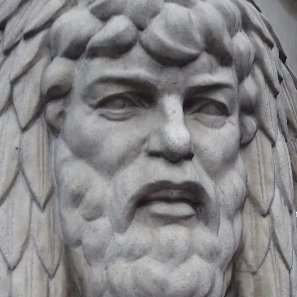 Bức phù điêu người đàn ông trong nghệ thuật điêu khắc 3D - Image 2