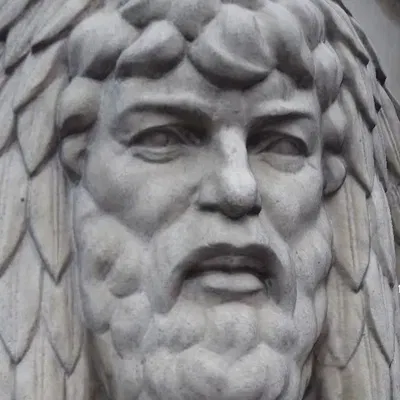 Bức phù điêu người đàn ông trong nghệ thuật điêu khắc 3D