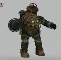 Big Daddy trong Bioshock với chi tiết photogrammetry - Thumbnail 1