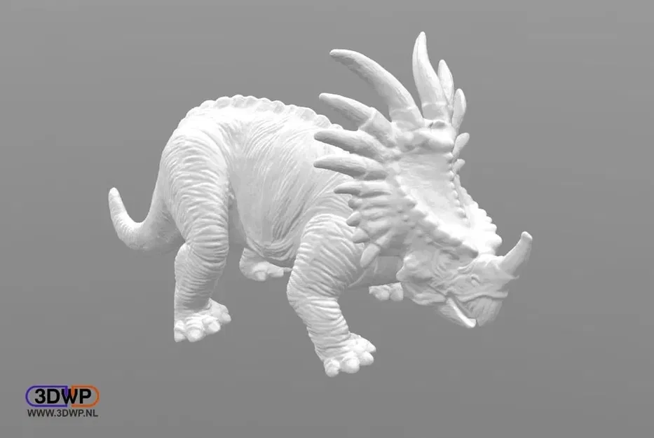 Mô hình Styracosaurus 3D từ Go!SCAN 3D - Image 1