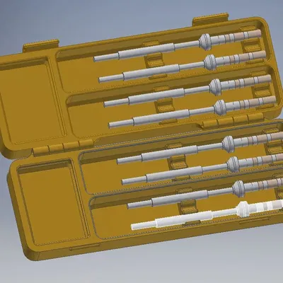 Hộp đựng 8 mũi hàn cho TS100