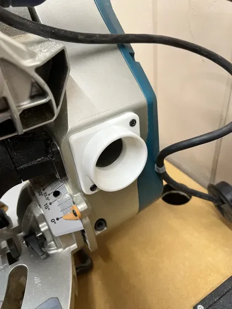 Bộ chuyển đổi bụi 2 1/2" cho máy cắt góc Makita LS1219L - Image 1