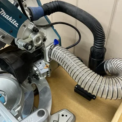 Bộ chuyển đổi bụi 2 1/2" cho máy cắt góc Makita LS1219L