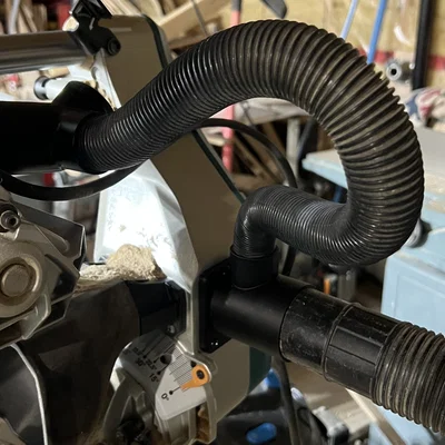 Bộ chuyển đổi bụi 2 1/2" cho máy cắt miter Makita LS1219L