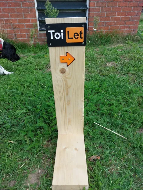 Biểu tượng nhà vệ sinh phong cách độc đáo - Image 1