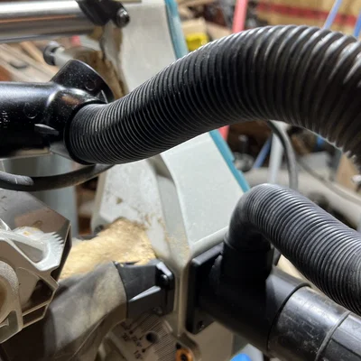 Bộ chuyển đổi bụi 2 1/2" cho máy cắt miter Makita LS1219L