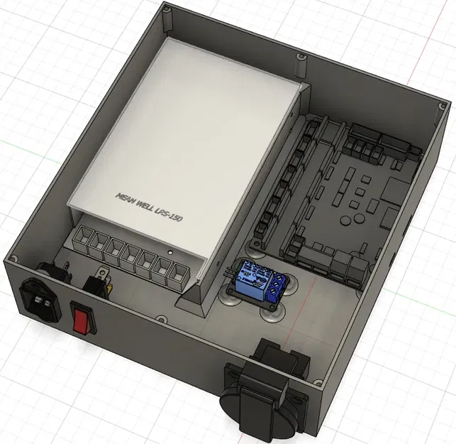 Hộp điều khiển CNC cho MKS TinyBee với Relay và PSU - Image 1