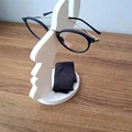 Giá đỡ kính đọc sách hình bóng khuôn mặt nam giới - Thumbnail 4