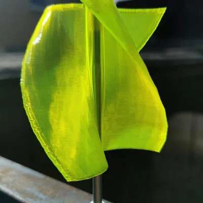 Cối xay gió đứng phong cách LowPoly đơn giản