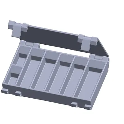 Hộp chứa ren 3D cho các kích thước M2 đến M8