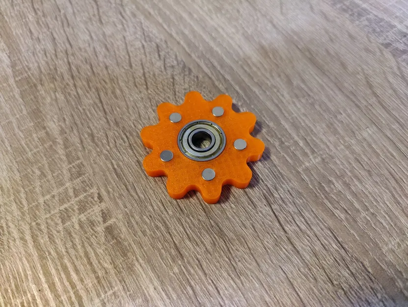 Bộ đồ chơi fidget có nam châm và vòng bi 608 - Image 2