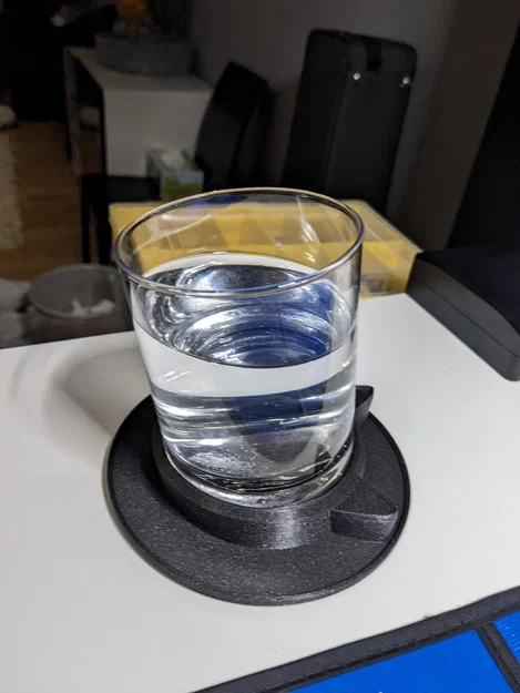 Giá đỡ cốc whiskey hình đầu mèo cho bạn mèo - Image 2