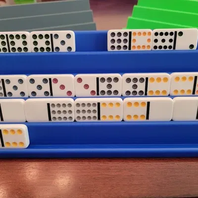 Khay đựng domino nhìn toàn cảnh