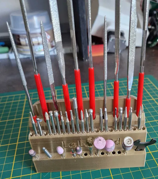 Giá đỡ dụng cụ và limes cho bộ dụng cụ sửa chữa - Image 3