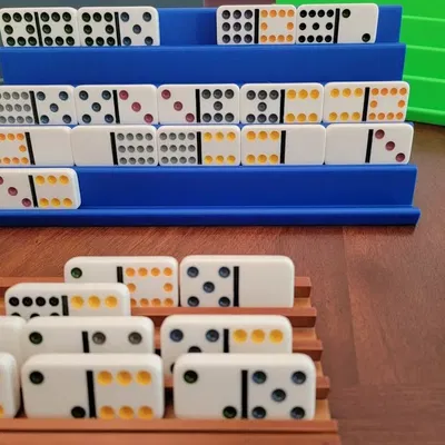 Khay đựng domino nhìn toàn cảnh